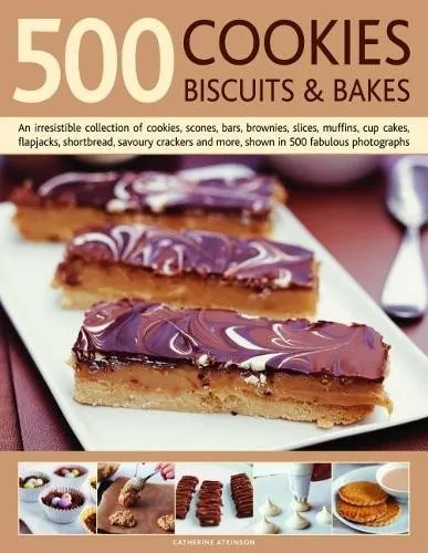Catherine Atkinson 500 Cookies, Biscuits & Bakes (Taschenbuch) (US IMPORT)