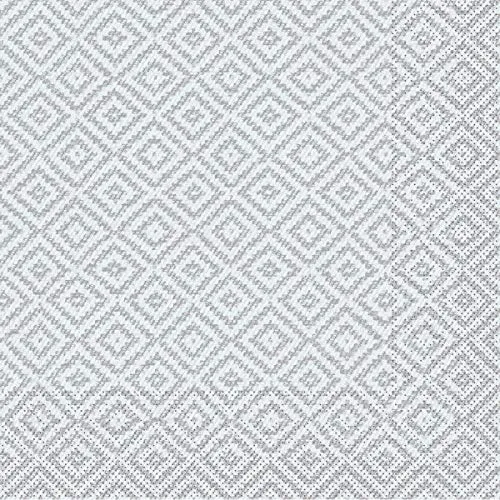 Papierservietten Grau von Mank