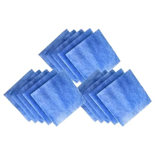 vhbw 15x Filter kompatibel mit Limodor Limot Compact 60, 60-30, 100 Lüfter Lüfterserie, Lüftungsgerät, Badlüfter - Ersatz für 00070 - (15er Pack)