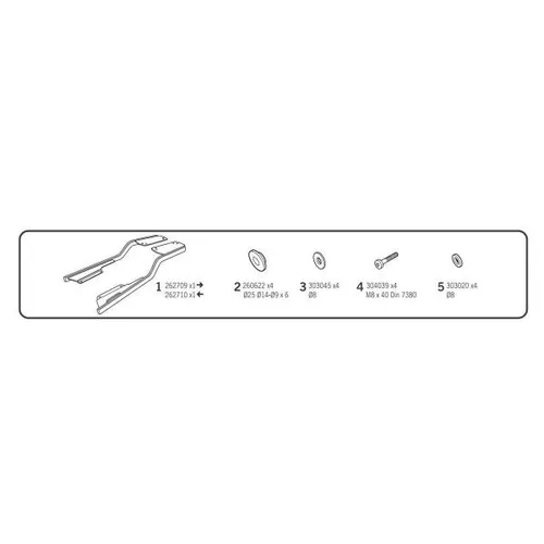 SHAD TOP Master für Honda Forza 125/350