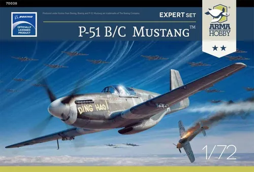 P-51 B/C Mustang Expert Set Armma Hobby 1:72 cod 70038