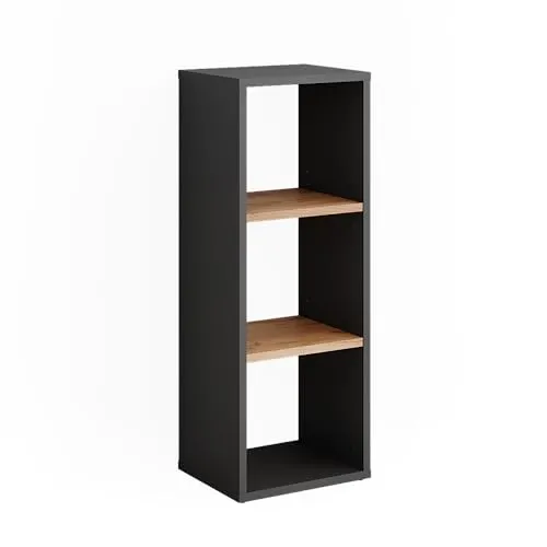 Produktbild Vicco Bücherregal Orlando, Anthrazit/Goldkraft Eiche