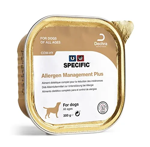 Specific Allergen Management Plus COW-HY 6x300 g - Hundefutter für Allergiker, hydrolysiertes Nassfutter mit hohem Gehalt an Omega-3-Fettsäuren zur Unterstützung von Haut und Fell, ideal für Hunde mit Allergien und Verdauungsproblemen.