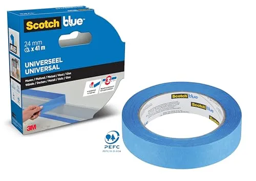 ScotchBlue Premium Malerkrepp Universal, 24 mm x 41 m von ScotchBlue
