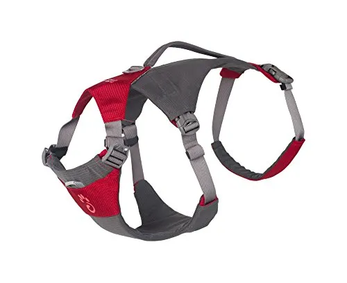 Produktbild Mountain Paws Lifemarque Lifemarque Unisex – Erwachsene Dog Hiking Harness-80834 Hundegeschirr, Rot, Large Lifemarque Lifemarque Unisex – Erwachsene Dog Hiking Harness-80834 Hundegeschirr, Rot, Large