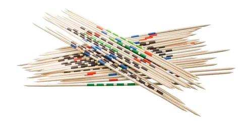 GICO Spielesammlung Mikado Spiel XL aus Buchenholz, Made in Germany 102