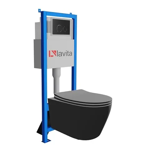 Toiletten & Bidets Schwarz von lavita