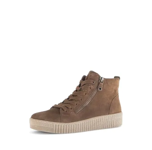 Gabor Damen Chelsea Boots - Best Fitting Stiefeletten für den Übergang - Wanderschuhe mit Lack-Obermaterial und komfortablem Microfutter. Ideal für stilvolle Outfits und optimalen Tragekomfort.
