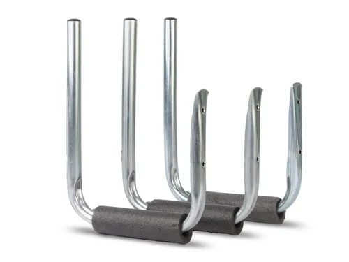 Alberts 3 x Surfbretthalter Wandhaken Halter Wandhalterung verzinkt 270x200mm