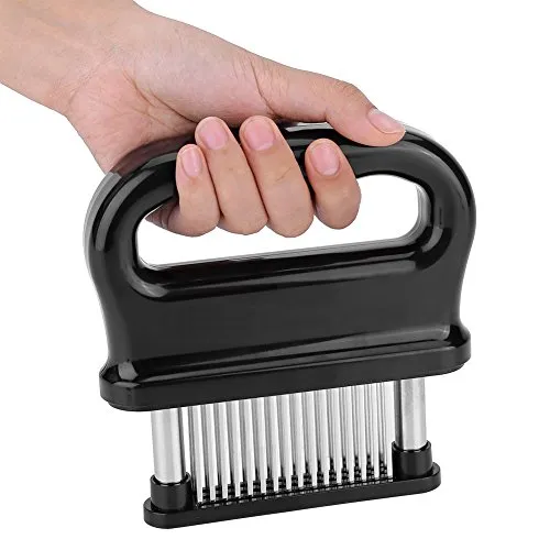 Fleischklopfer mit 48 Edelstahl Nadeln