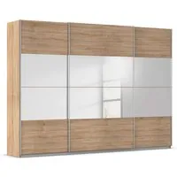 rauch ORANGE Quadra Schwebetürenschrank in braun von Rauch