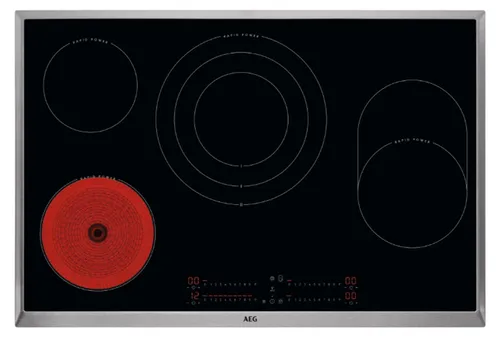 AEG 80cm Autarkes Kochfeld HKC85787XB mit Bräterzone