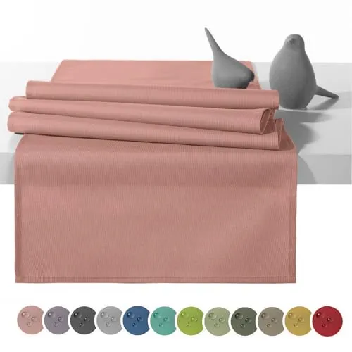 Tischläufer Pink von Heimtexland