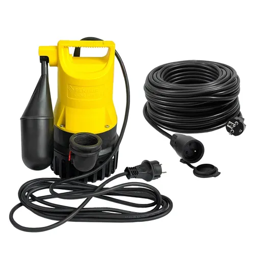 Bandloo JP50000: Jung U3KS + 10 m Kabel – zum Abpumpen von Wasser