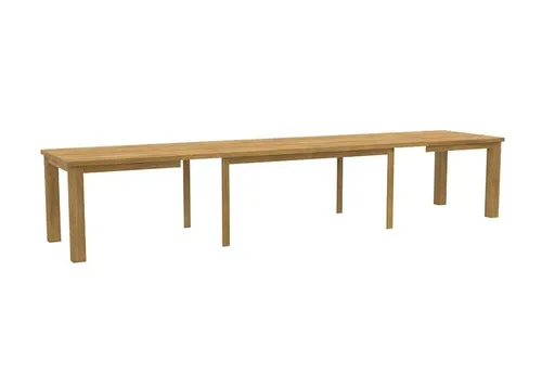 Familientisch Esstisch aus Massivholz – Ausziehbarer Küchentisch - Moderner Esstisch aus massivem Holz, ausziehbar für zusätzlichen Platz. Ideal für das Esszimmer, Maße: 180 x 95 x 78 cm, mit 2 Jahren Garantie.