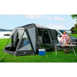 BERGER Busvorzelt Liberta Air – Aufblasbares Freistehendes Zelt für Busse und Vans - Zelt für Camping mit Schnellaufbau in wenigen Minuten, wasserdicht und ideal für Bus und SUV. Hohe Stehhöhe und vielseitig nutzbar – perfekt für Outdoor-Abenteuer.