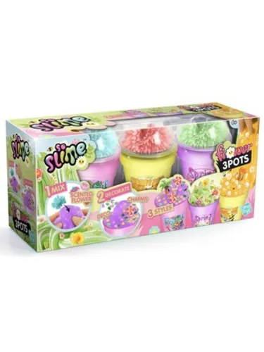 So Slime Slime Flower 3 pack