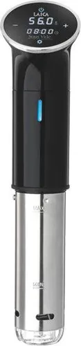 Laica SVC107L Sous Vide Einhängethermostat - Sous Vide Tauchzirkulator mit präziser Temperaturregelung von 25-95°C, 1200W Leistung für gleichmäßige Wasserzirkulation. Ideal für perfekte Garergebnisse bei Fleisch, Fisch und Gemüse.