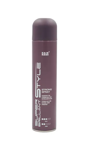 HAIR HAUS GmbH Super Brillant Style Strong Hairspray 300ml