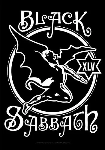 Flaggen & Windsäcke Schwarz von Black Sabbath