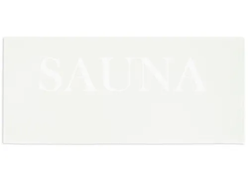 ZOLLNER Saunatuch, Frottier (1-St), 80 x 200 cm, 100% Baumwolle