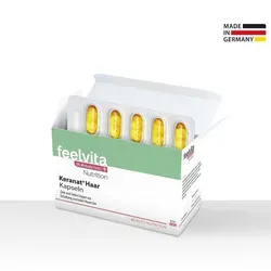 Feelvita Nutrition Keranat Haar Kapseln 3-Monatsvorrat (90 Kapseln)