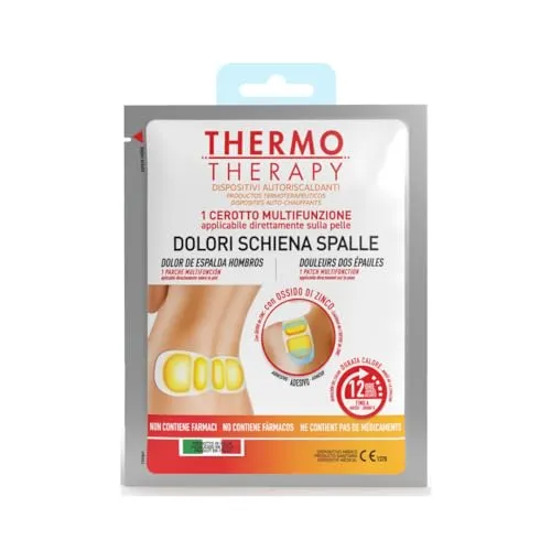 Thermo Therapy Multifunktionspflaster für Rücken- und Schulterschmerzen, enthalten keine Medikamente, direkt auf der Haut anwendbar, Packung mit 1 Stück selbsterwärmendem Multifunktionspflaster