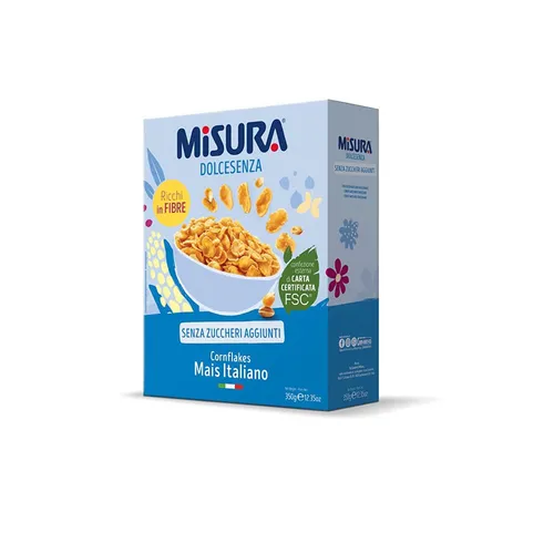 Misura Dolcesenza Corn Flakes Italienischer Mais Ohne Zuckerzusatz 350g