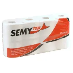 Semy Top Toilettenpapier 3-lagig, 250 Blatt Recycling von SemyTop