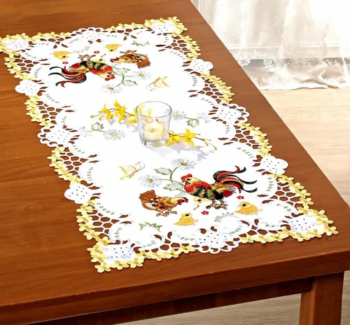 Tischläufer Weiß von Tischdeckenshop24