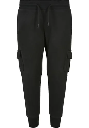 Urban Classics Herren Boys Fitted Cargo Sweatpants Black, 122/128