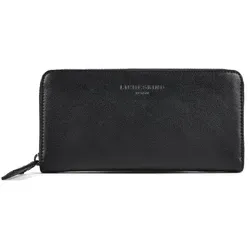 Liebeskind Sally Audrey Recycled Soft Calf Geldbörse - Damen - schwarz 2179885-9999 - Elegante Liebeskind Geldbörse aus recyceltem Kalbsleder, bietet stilvollen Stauraum für Karten und Geld, ideal für den täglichen Gebrauch.