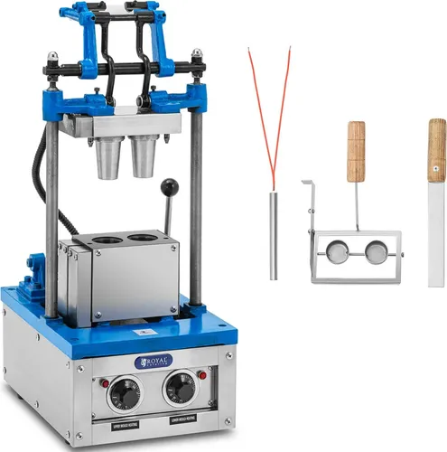 Royal Catering RC_WMS_10 Waffeleisen für Eiswaffeln von Royal Catering