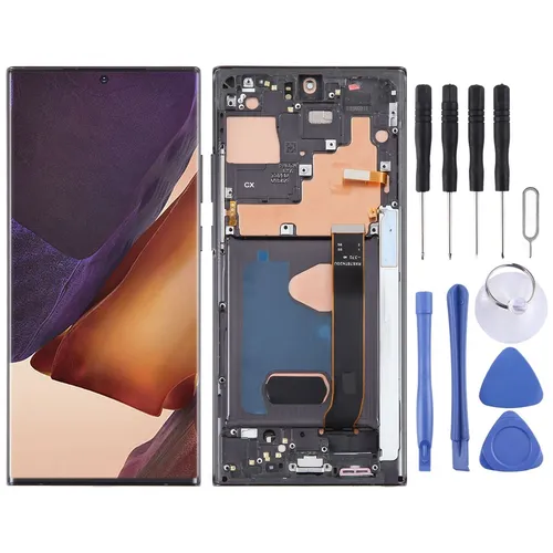 Wigento Display Ersatzteil für Samsung Galaxy Note 20 Ultra 5G - Handy-Reparaturkits: Hochwertiges Full OLED LCD mit Rahmen für eine einfache und schnelle Reparatur Ihres Smartphones.