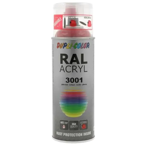 Dupli Color RAL-Lack RAL ACRYL RAL 3001 signalrot glänzend 400 ml 504563