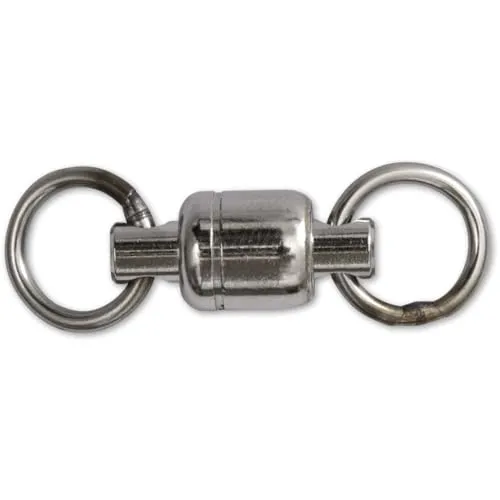 Black Cat 22mm X-Strong Ball Bearing Swivel 4 Black Nickel 4Stück, 97 kg