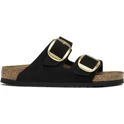 BIRKENSTOCK Arizona Big Buckle 1023290 Sandalen - 37 EU - Wanderschuhe aus hochwertigem Nubuckleder, mit großen Schnallen für einen modernen Look und optimalen Tragekomfort.