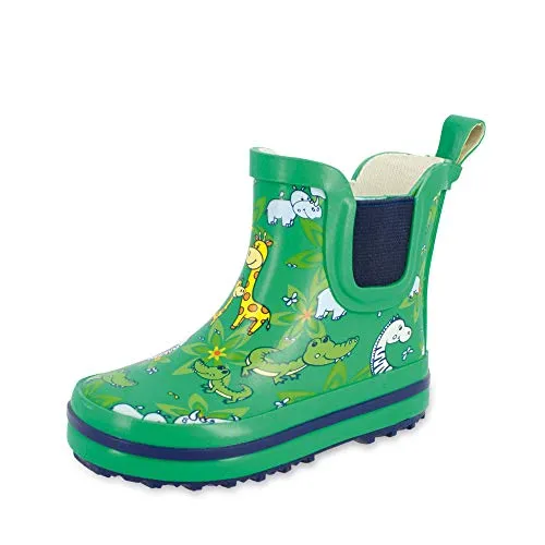 Beck Jungen Dierentuin Gummistiefel, Grün, 19 EU von Beck