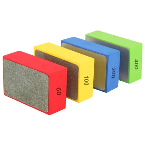 Diamant Handpolierpads Set, 4 Stück für präzises Schleifen von prota