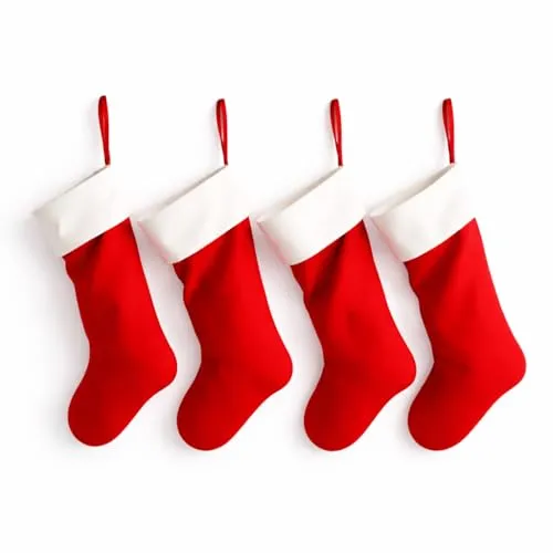 TK Gruppe Timo Klingler 4X rote Weihnachtsstrumpf von TK Gruppe Timo Klingler