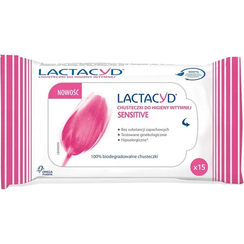 Lactacyd Sensitive Tücher für die Intimhygiene 1p.-15pcs (24715315)