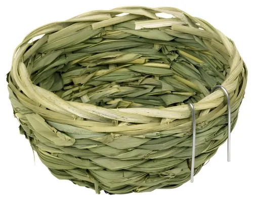 Nobby Vogelnest aus natürlichen Blättern, ca. 11 cm Durchmesser, 5 cm Höhe