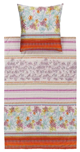 Bassetti Bettwäsche SORRENTO V1 155 x 220 cm in orange von Bassetti