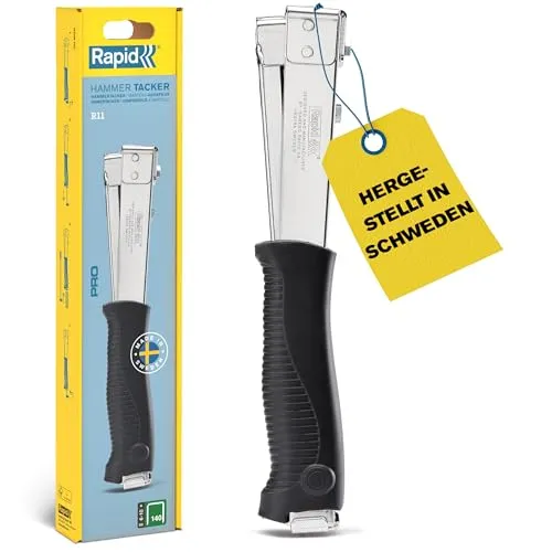 Rapid R11 Hammertacker PRO Typ 140 mit Klammern 6-10 mm in silber von Rapid