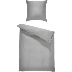 Schöner Wohnen Wendebettwäsche Sw-Pure, Grau, 200x200 cm in grau von SCHÖNER WOHNEN