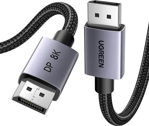 Ugreen DP120 DisplayPort Kabel 8K 1m Schwarz von UGREEN