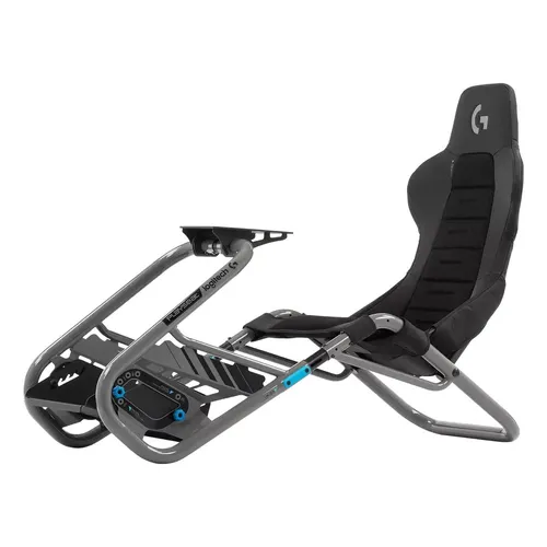 PLAYSEAT TROPHY Logitech G Edition - GAMING RACING SEAT, atmungsaktives Material und vollständig einstellbar für Fahrergrößen 120cm-220cm