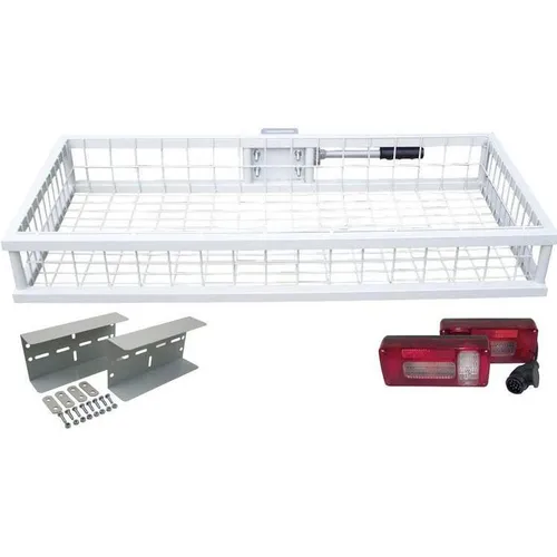 Berger & Schröter Berger & Schröter Bagagerek voor op de trekhaak 31436 (b x h x d) 105 x 16 x 45 cm Poedergecoat (31436)