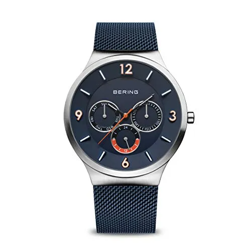 Bering Quarzuhr 41 mm 33441-307 - Armbanduhren mit minimalistischen Design, kratzfestem Edelstahl und 30 m wasserdicht. Ideal für stilvolle Männer, die Eleganz und Funktionalität suchen.