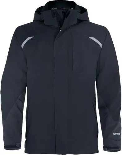 Uvex 8874308 H-Wetterjacke 7321/graphit XS - Funktionsjacke für alle Wetterbedingungen, wind- und wasserdicht, ideal für Outdoor-Aktivitäten.